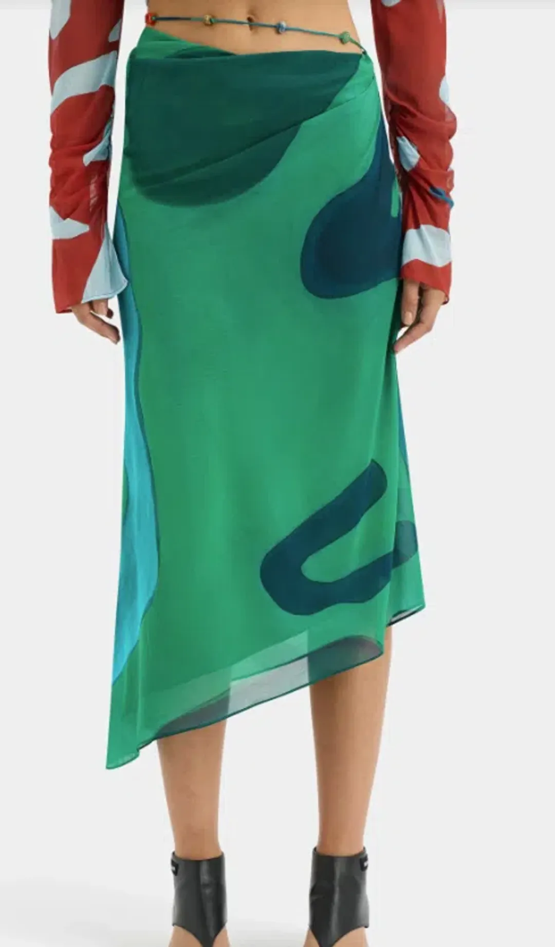 SIR Frankie Gathered Top & Bias Skirt Set for rent on The Volte - main image