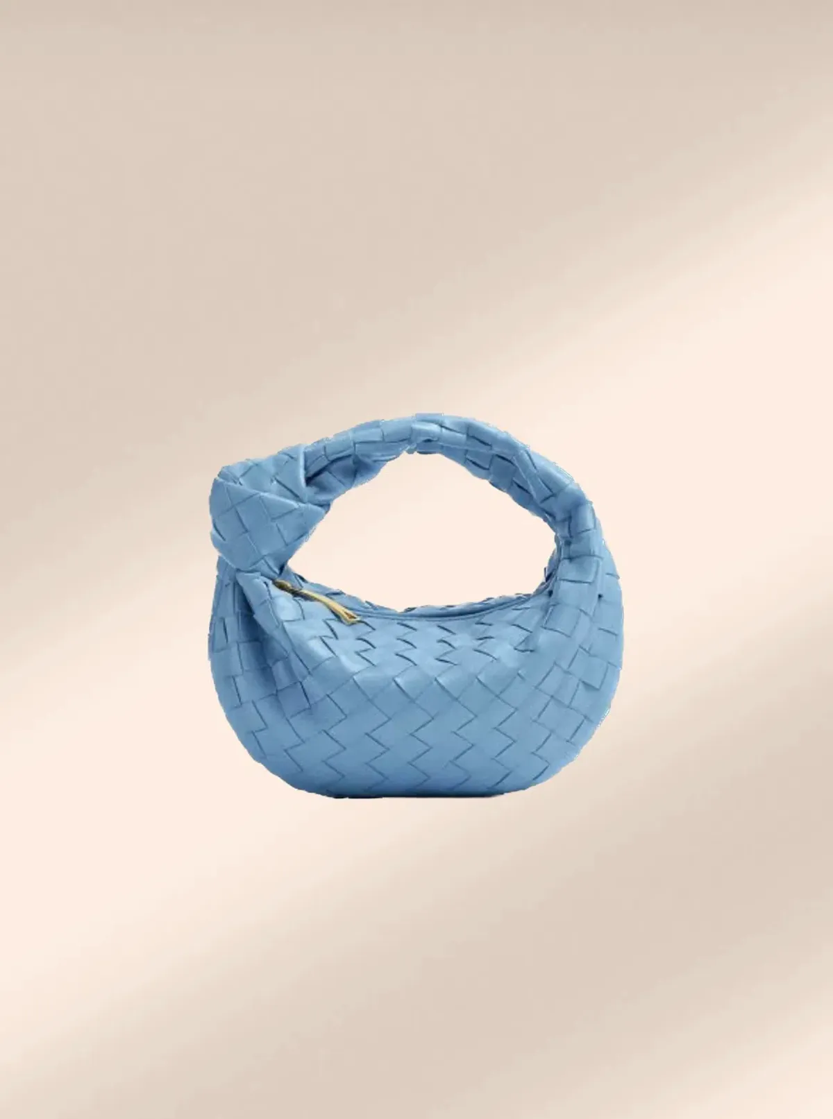 Bottega Veneta Mini Jodie in Windswept Blue for rent on The Volte - main image