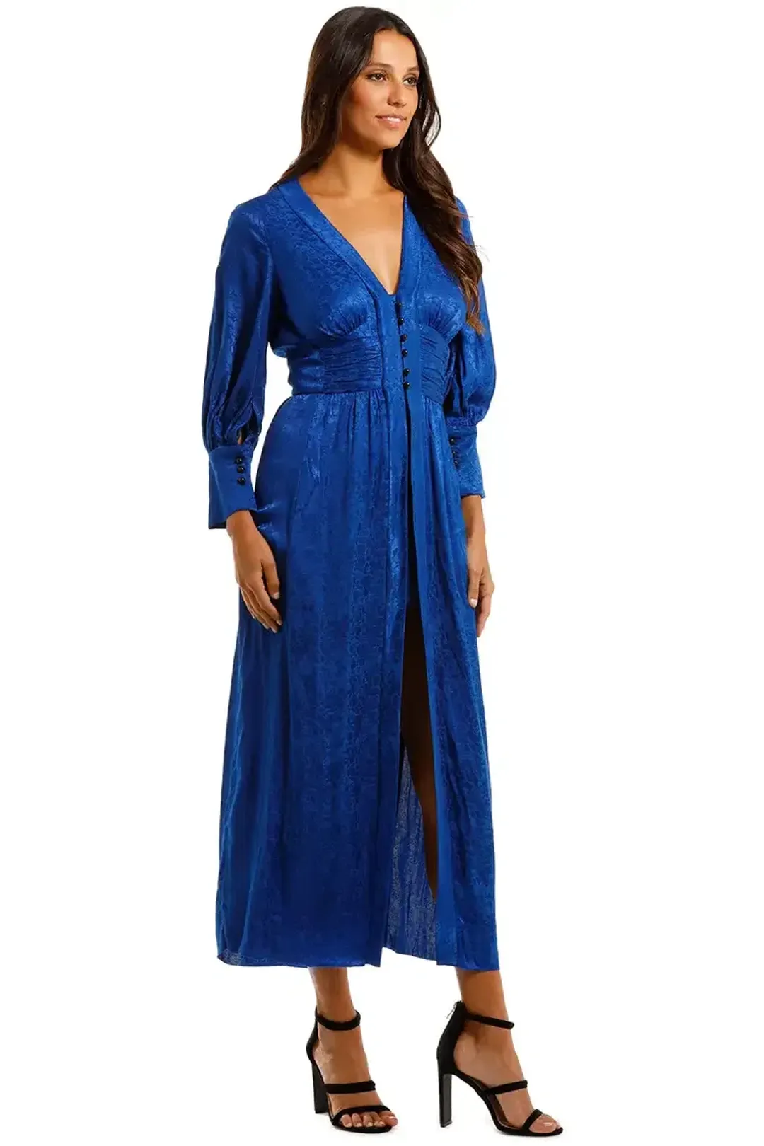 KITX Slinky Dress in Blue Size 8 for rent on The Volte - main image
