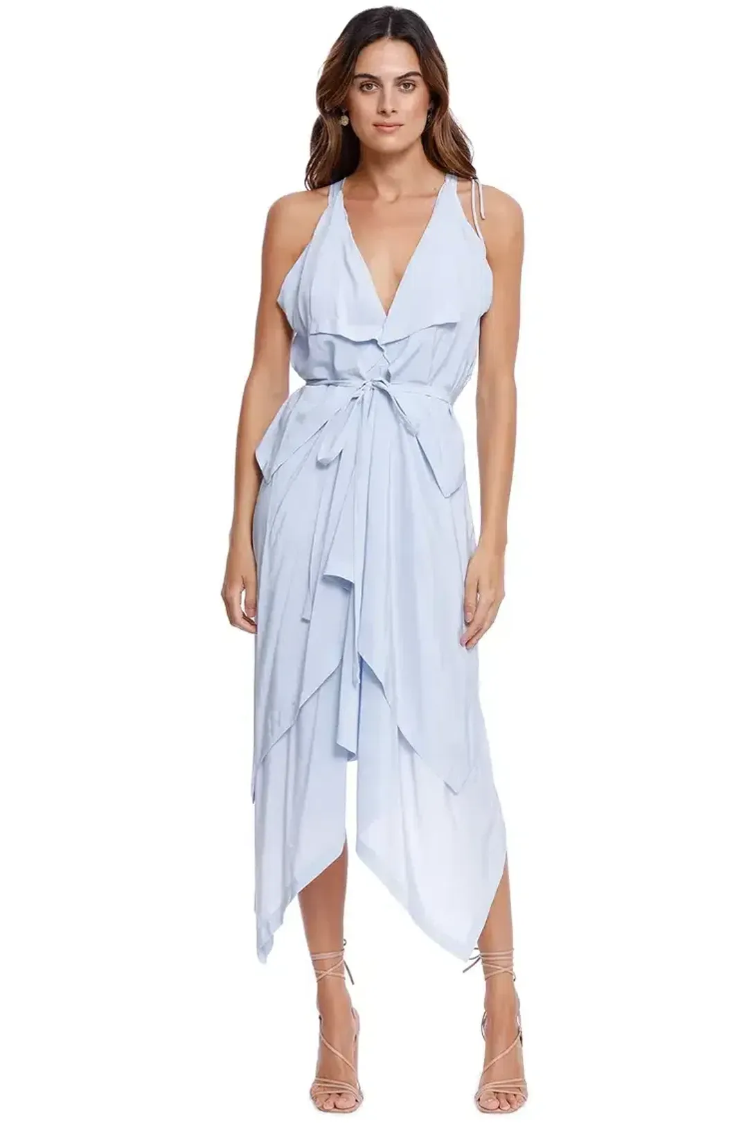 KITX Puzzle Block System Dress in Lavender Blue Size 8 for rent on The Volte - main image