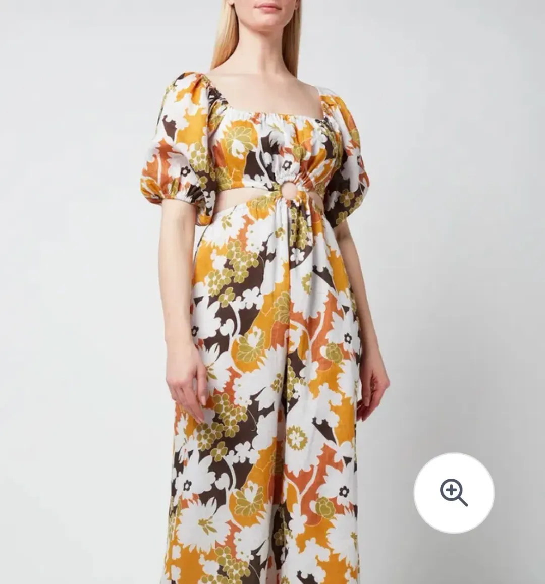 Faithfull the Brand Trinita Maxi Dress in Elvinna Floral (Size M) for rent on The Volte - main image