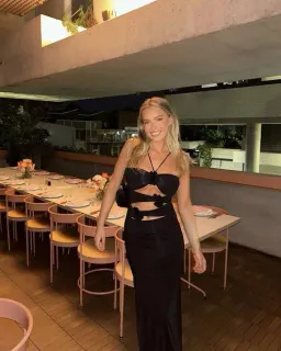 Maygel Coronel Veranera Midi Dress Black Size 8  for rent on The Volte - image 4