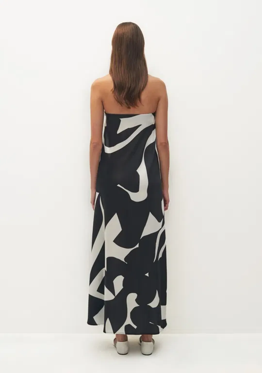 Morrison Zeta Strapless Dress Print Size 8 for rent on The Volte - main image