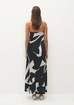 Morrison Zeta Strapless Dress Print Size 8 for rent on The Volte - image 2