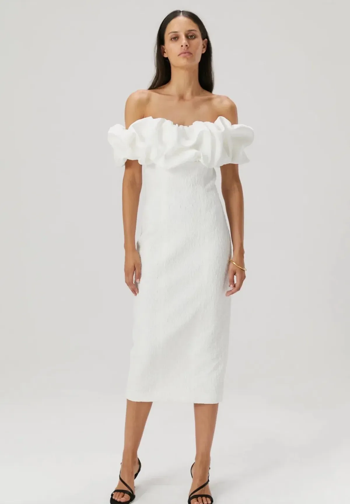 Misha Emberlyn Midi Dress Size 6/XS for rent on The Volte - main image