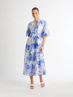 Sheike Spring Romance Maxi Dress Multi Size 10 for rent on The Volte - image 1