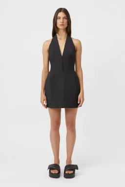 Camilla and Marc Petra Dress Black Size AU 12 for rent on The Volte - image 1