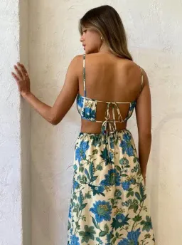 Sir the Label Celia Top & Skirt In Marguerite Print Size AU 8 for rent on The Volte - image 3