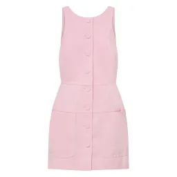 Oroton Detailed Shift Dress Rose Pink Size AU 8 for rent on The Volte - image 4