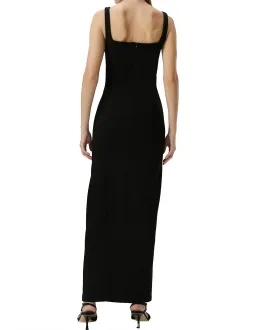 MISHA Franka Wave Neckline Maxi Black Size 8/S for rent on The Volte - image 5