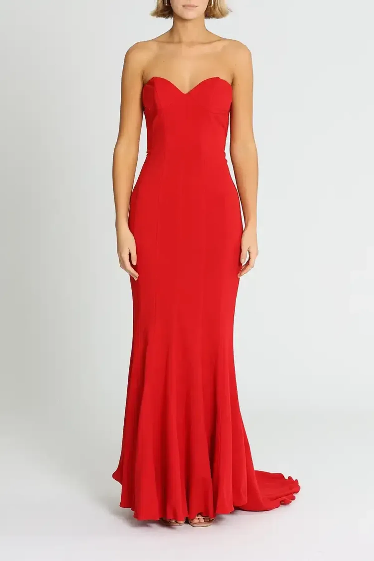 Lexi Sahar Dress in Red Size AU 10 for rent on The Volte - main image