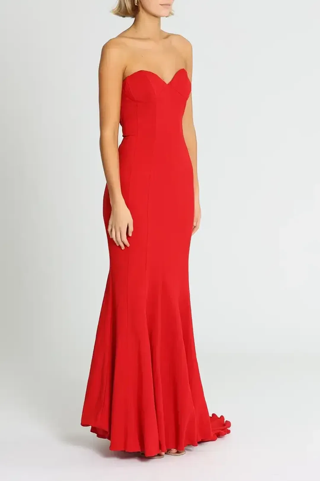 Lexi Sahar Dress in Red Size AU 12 for rent on The Volte - main image
