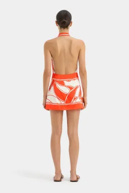 Sir the Label Ramona Wrap Halter Mini Mariposa Lily Size 3 / AU 12 for rent on The Volte - image 1