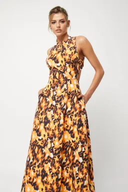 Mossman Inner Guidance Maxi Dress Multi Size 10 for rent on The Volte - image 1