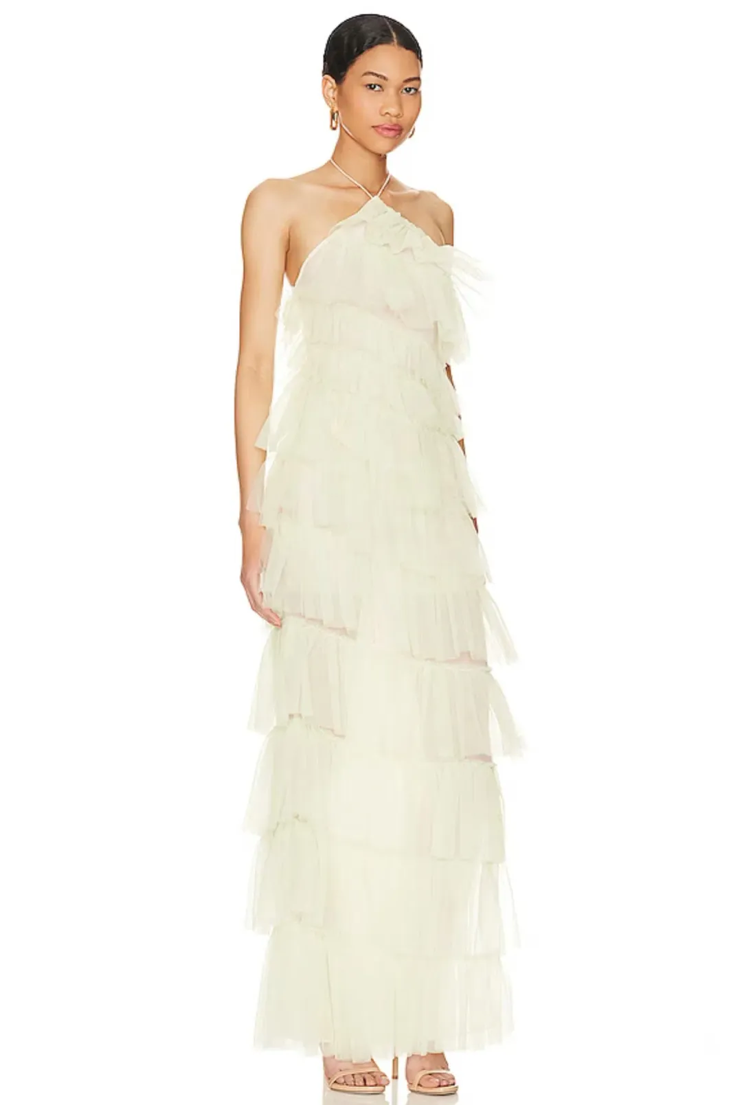 The Bar Henri Gown Limoncello Size US 2/AU 6 for rent on The Volte - main image