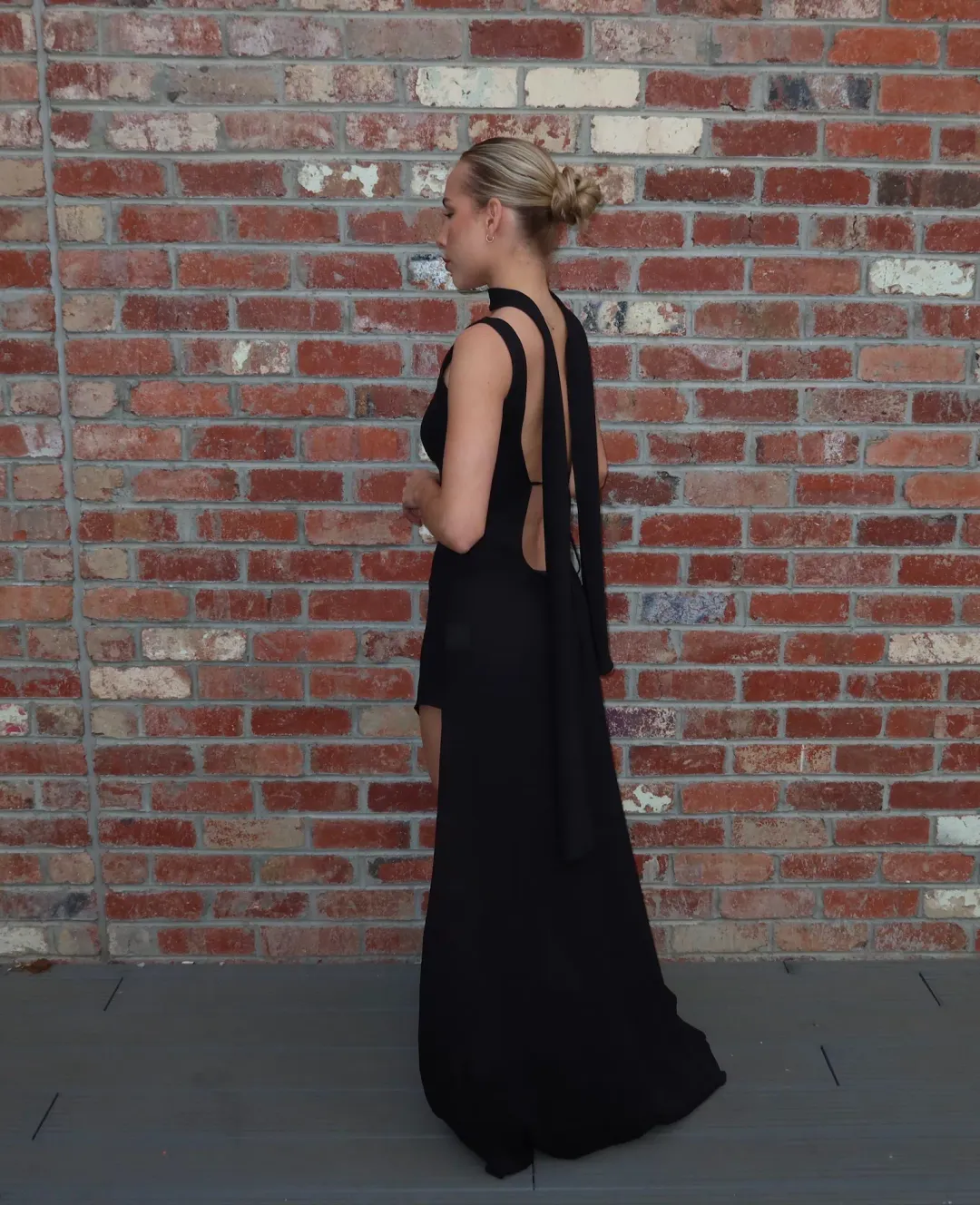 Arcina Ori Amelie Dress Black Size Small/Au 8  for rent on The Volte - main image