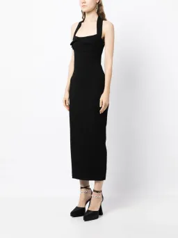 Rachel Gilbert Blaine Midi Dress Black Size 1 / AU 8 for rent on The Volte - image 2