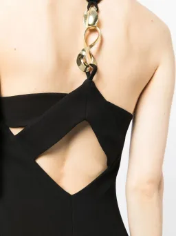 Rachel Gilbert Blaine Midi Dress Black Size 1 / AU 8 for rent on The Volte - image 4