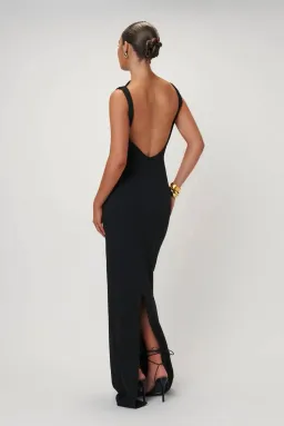 Effie Kats Verona Gown Black Size L / AU 12 for rent on The Volte - image 6