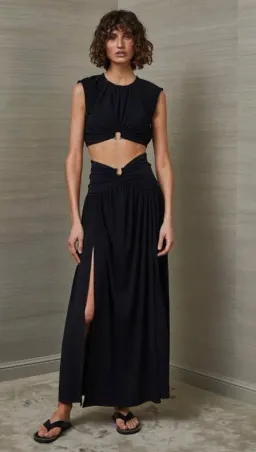 Bec & Bridge Minx Top and Skirt Set in Black Size 6/8 for rent on The Volte - image 2