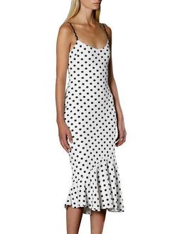 By Johnny Polka Bias Slip Dress Size 12 for rent on The Volte - image 2