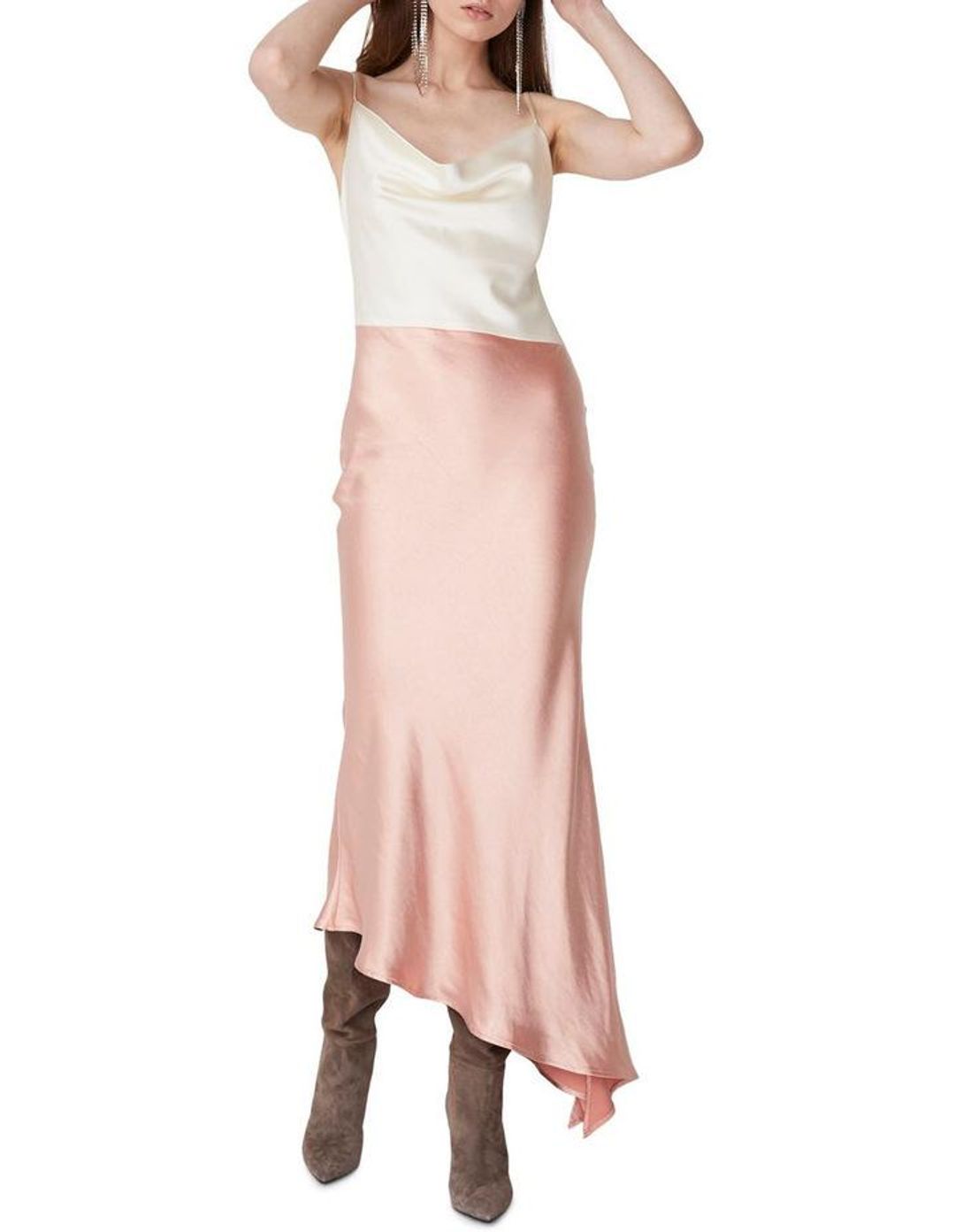 ATOIR No Regrets Dress in Muted Clay/Vanilla for rent on The Volte - main image