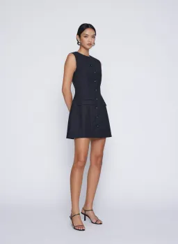 Anna Quan Sofia Dress Black  Size 12  for rent on The Volte - image 4