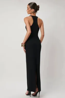 Effie Kats Eiza Gown Black Size 10 for rent on The Volte - image 3