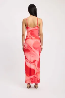 Kookai Haven Slip Dress Pink Multi Size 40 / AU 12 for rent on The Volte - image 2