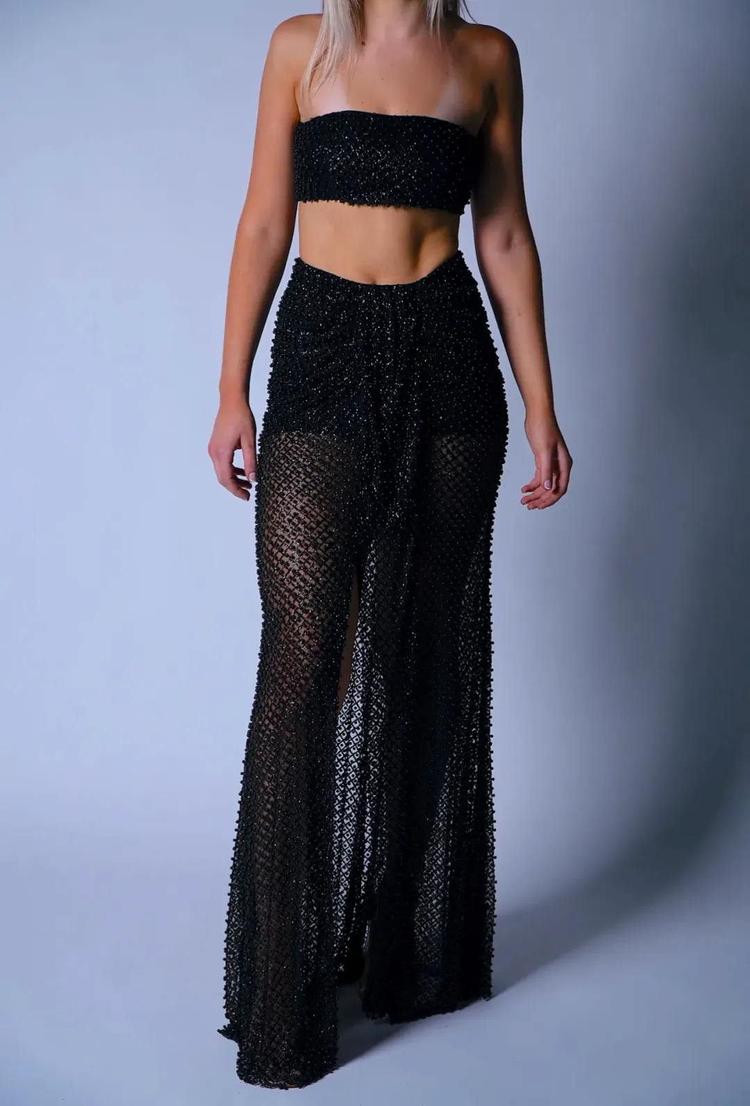 Alamour The Label Ainsley Black Set Size XS/Au 6 for rent on The Volte - main image