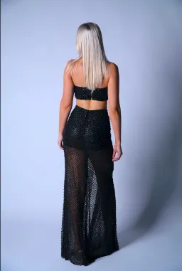 Alamour The Label Ainsley Black Set Size XS/Au 6 for rent on The Volte - image 2