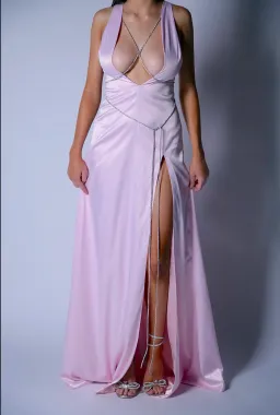 Alamour The Label Candice Dress Pink Size XS/Au 6 for rent on The Volte - image 3