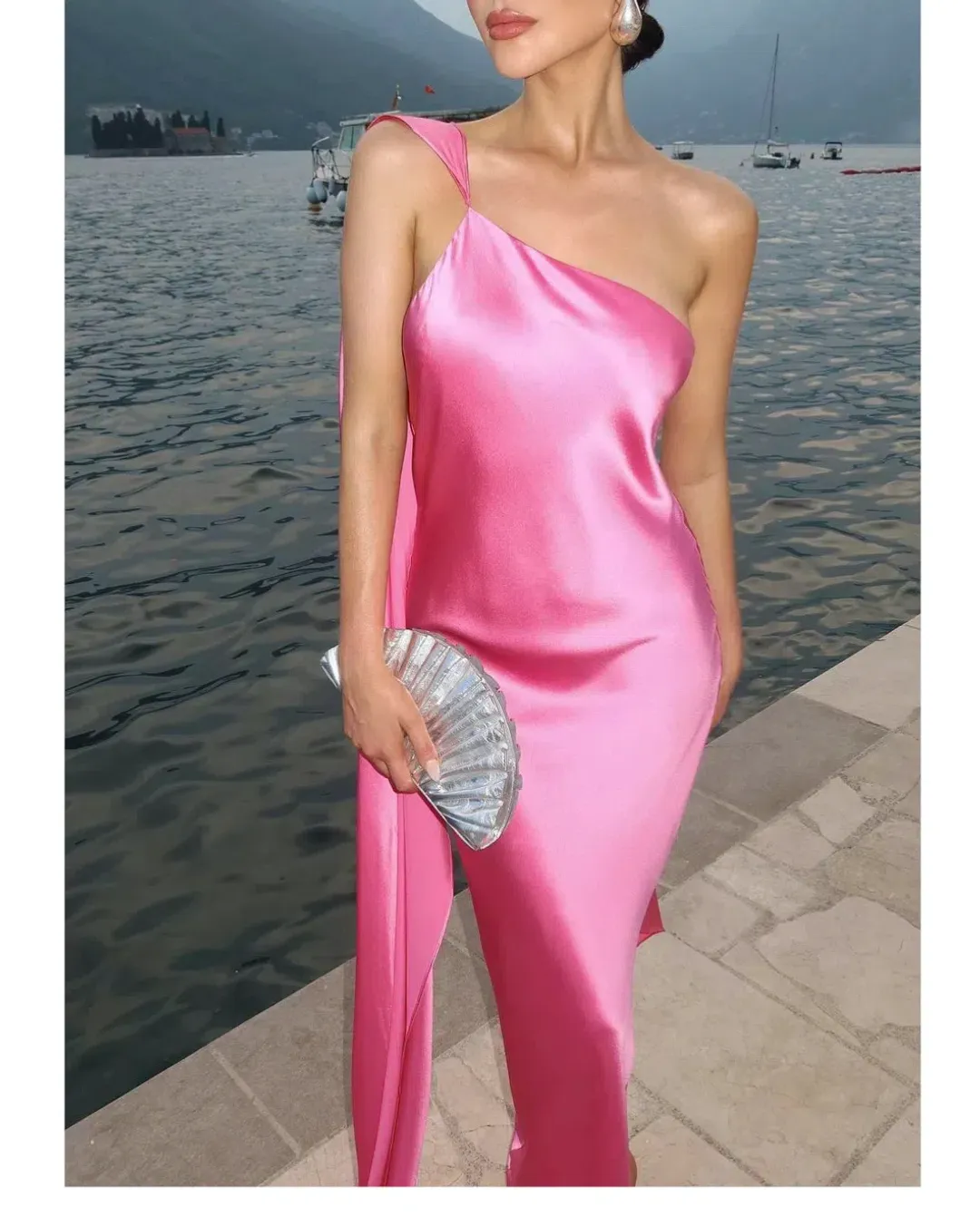 Cult Gaia Trysta Dress Rosado Pink Size S / AU 8 for rent on The Volte - main image