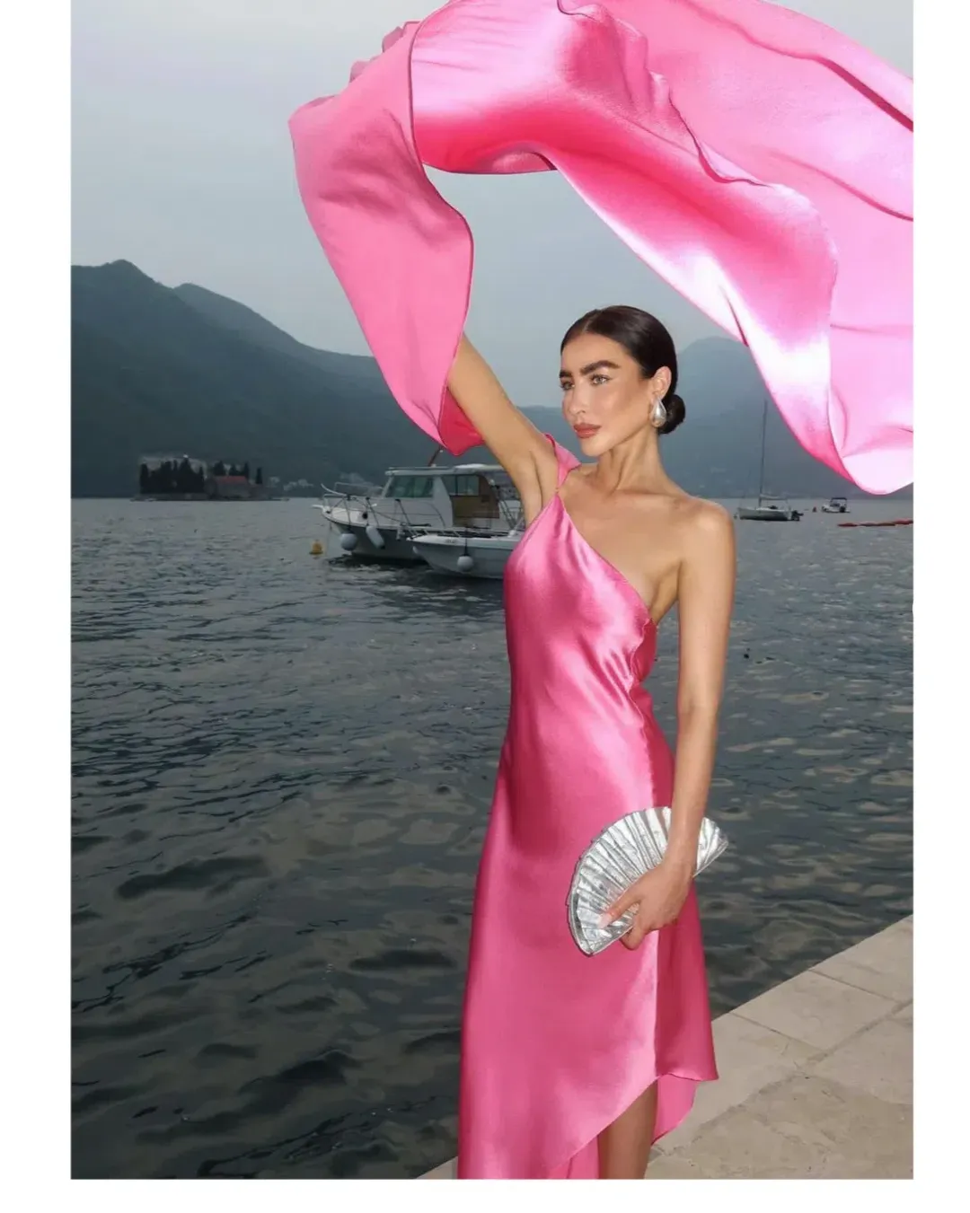 Cult Gaia Trysta Dress Rosado Pink Size S / AU 8 for rent on The Volte - main image