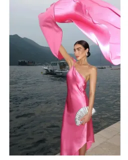 Cult Gaia Trysta Dress Rosado Pink Size S / AU 8 for rent on The Volte - image 5