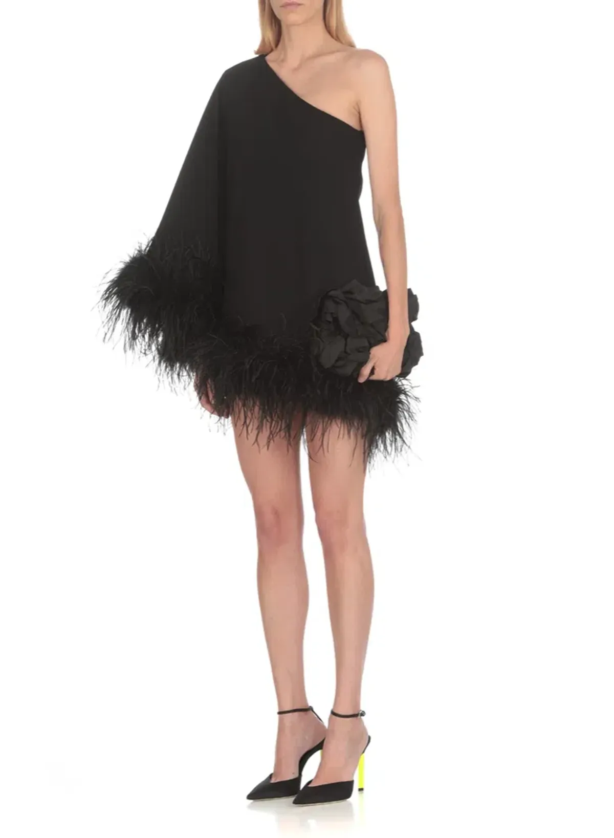 THE NEW ARRIVALS by İlkyaz Özel Marlene in Shanghai Express Mini Dress Black Size 6/XS for rent on The Volte - main image