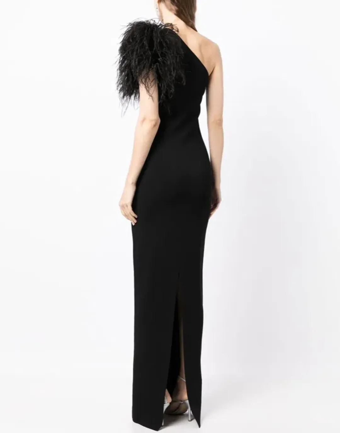 Rachel Gilbert Elcie Gown Black Size 8 for rent on The Volte - main image