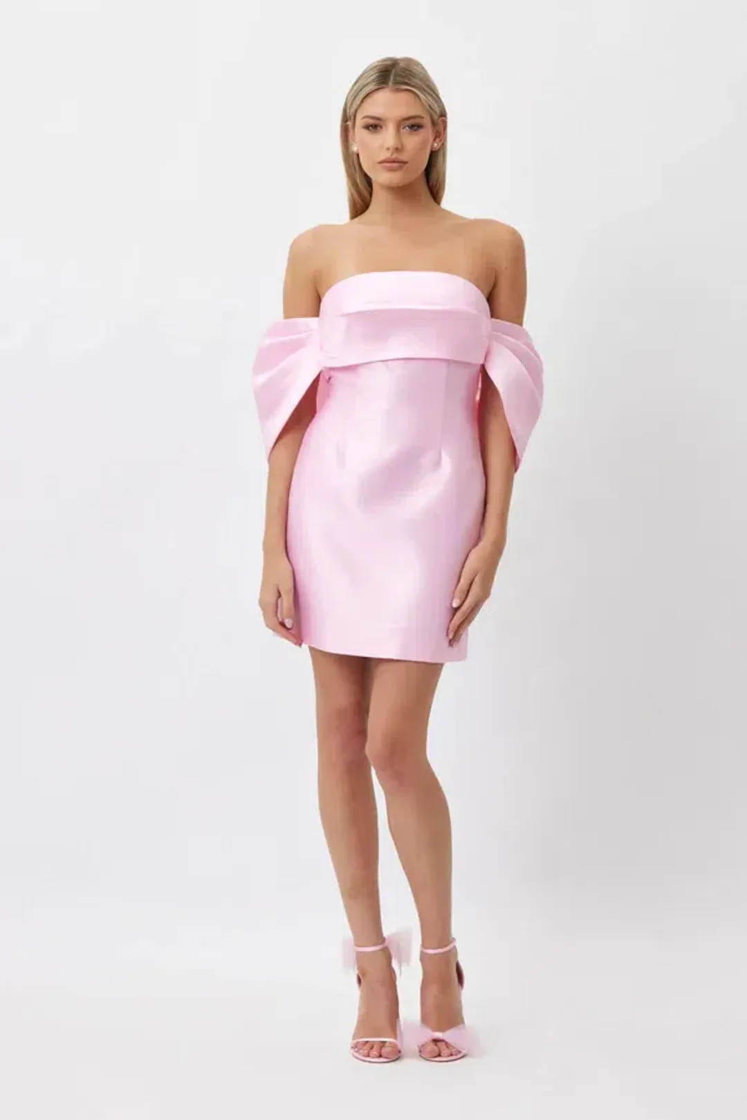 Bianca & Bridgett Eden Mini Dress Pink Size 8 for rent on The Volte - main image
