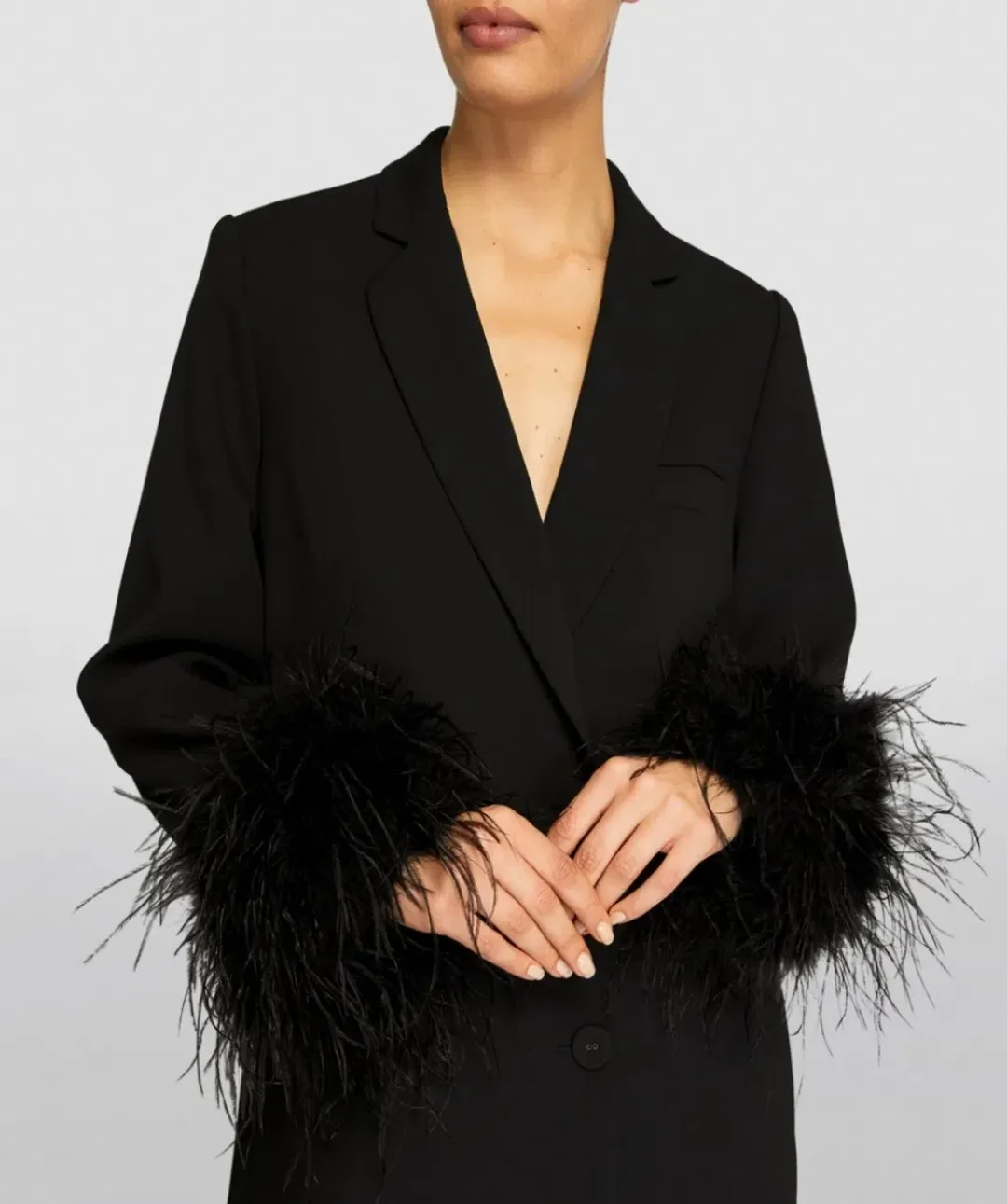 Rachel Gilbert Lincoln Mini Dress Black Size L / AU 12 for rent on The Volte - main image