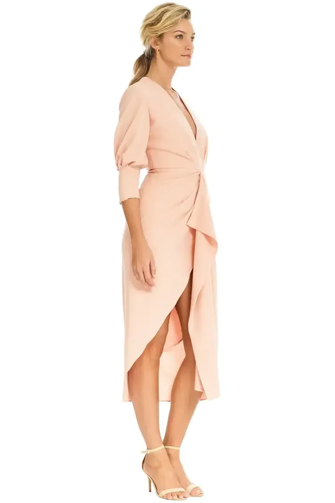 Manning Cartell Free Fall Midi Dress in Rosewater Size 14 for rent on The Volte - main image