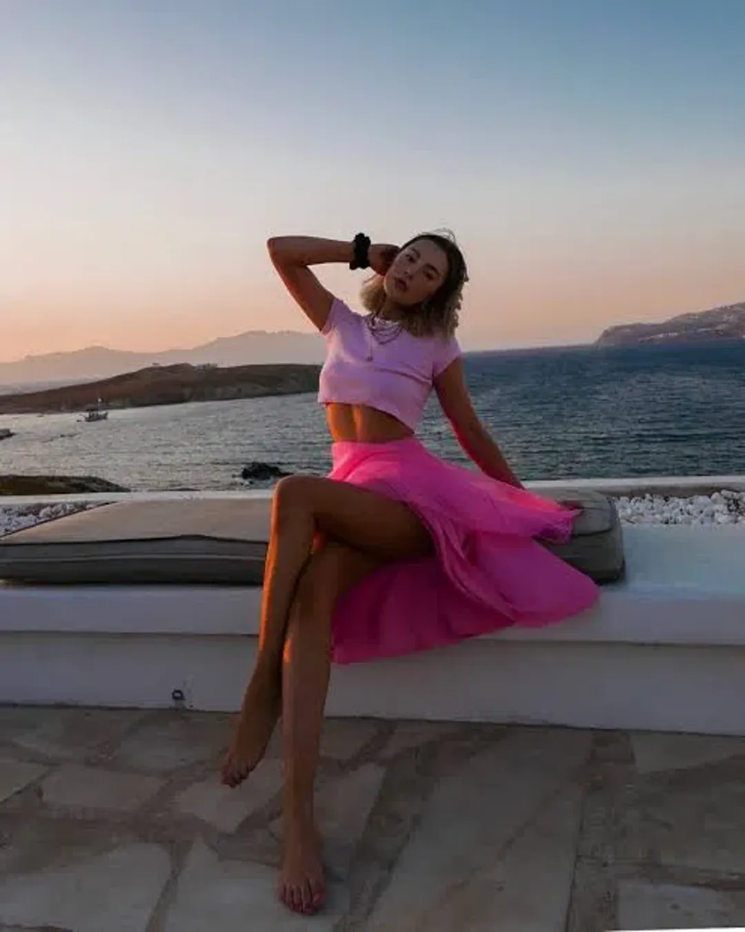 Maggie Marilyn Because We Can Skirt Pink Size 4 for rent on The Volte - main image