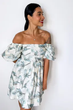 Lakeyo Navo Mini Dress Print Size L / AU 12 for rent on The Volte - image 4