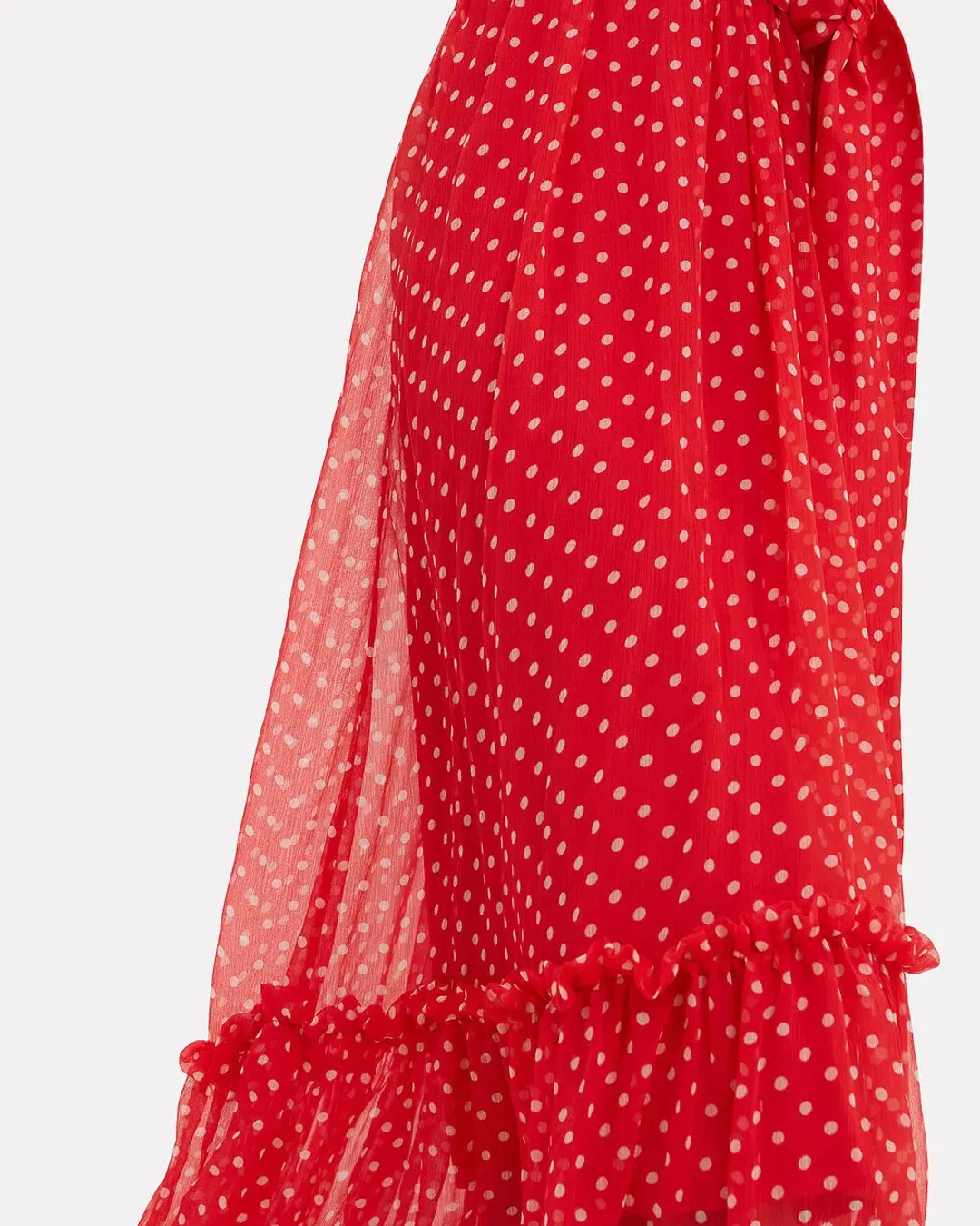 Zimmermann Ninety-Six Swing Red Polka Dot Dress Size 0 / AU 8 for rent on The Volte - main image