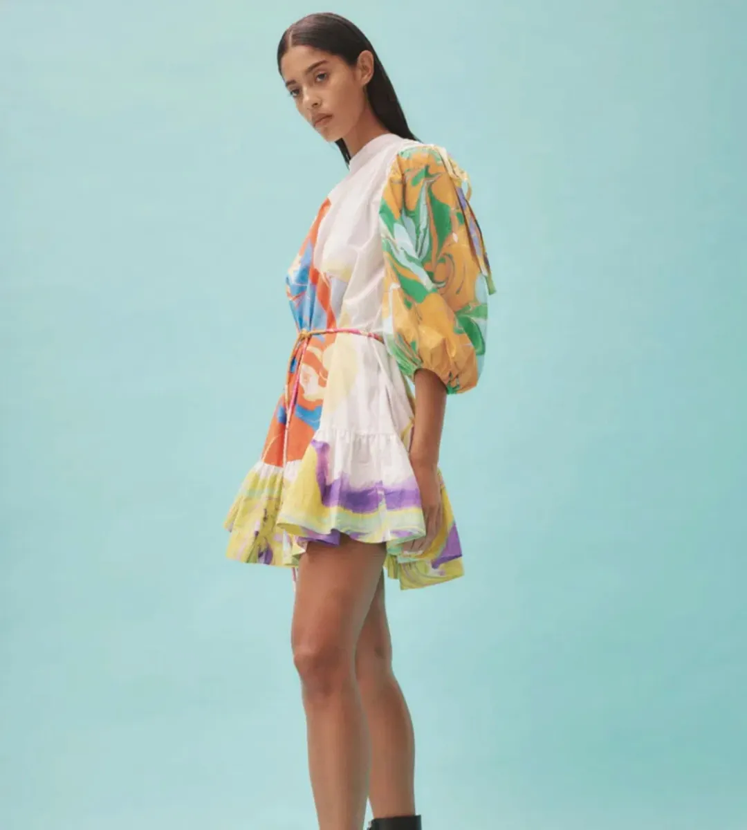 Alemais Luca Mini Dress Size 8  for rent on The Volte - main image