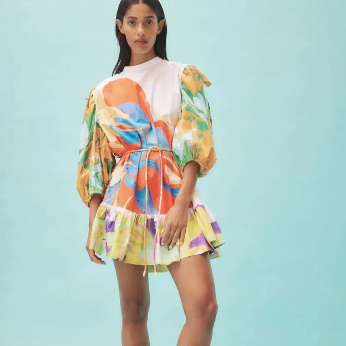 Alemais Luca Mini Dress Size 8  for rent on The Volte - main image