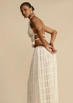 Arcina Ori Juliette Halter And Skirt Set In Size Small/Au 8 for rent on The Volte - image 6