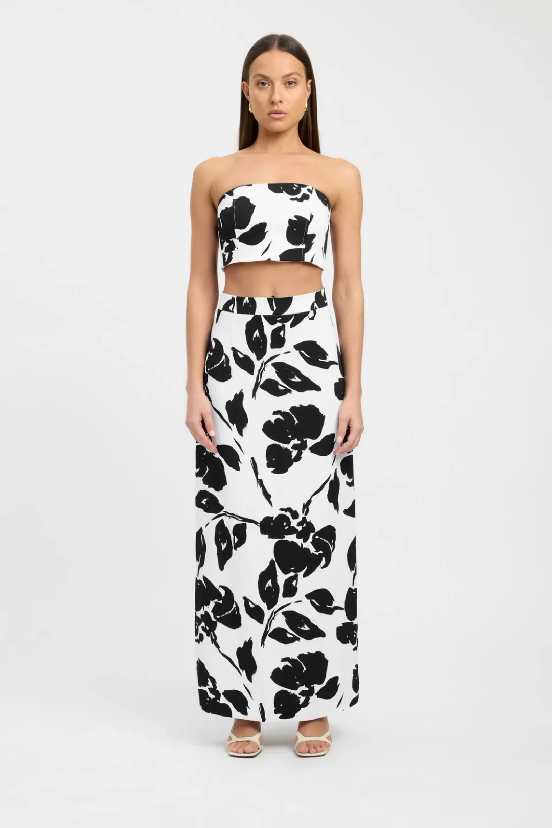 Kookai Luna Set White Floral Size 10 for rent on The Volte - main image