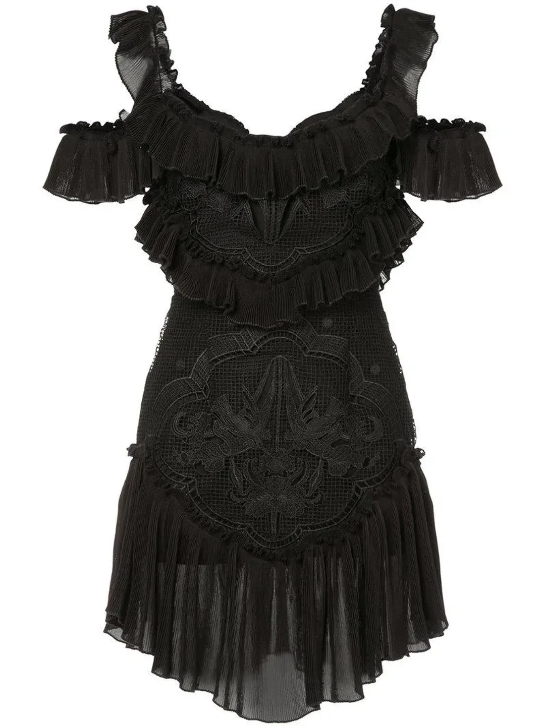 Alice McCall Lovebirds Dress in Black Size 10  for rent on The Volte - main image