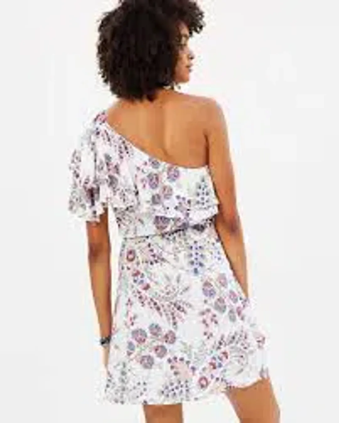 Tigerlily One Shoulder Dress Floral Size AU 10 for rent on The Volte - main image
