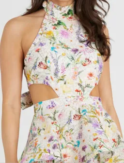 Aqua Blu Jardine Heather Dress Floral Size AU 6 for rent on The Volte - image 2